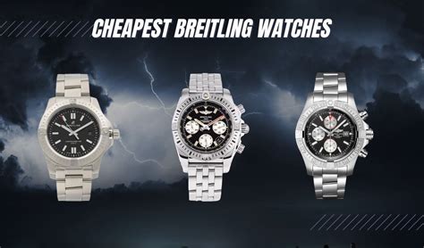 breitling cheapest model|cheapest Breitling watches.